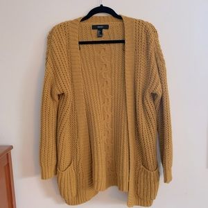 Forever21 knit cardigan size small hardly worn